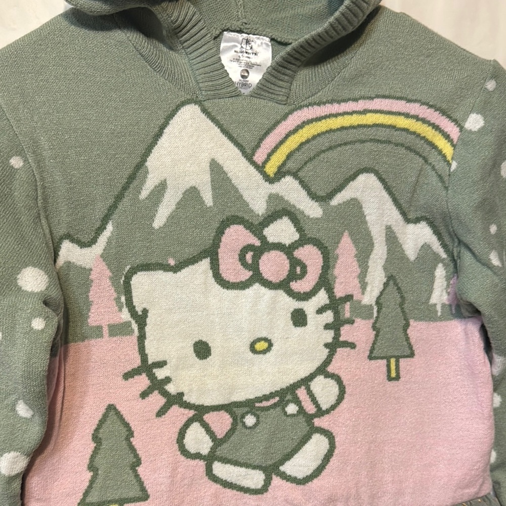Hello Kitty Hoodie with Pastel Design